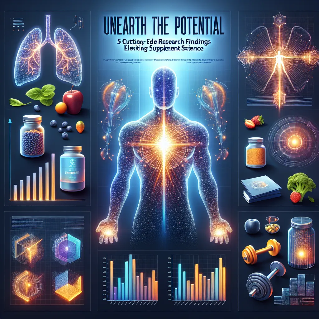 Unearth the Potential: 5 Cutting-Edge Research Findings Elevating Supplement Science
