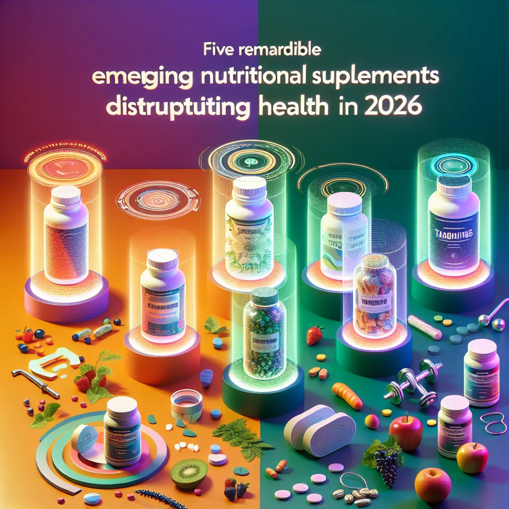 Five Remarkable Emerging Nutritional Supplements Disrupting Health in 2026