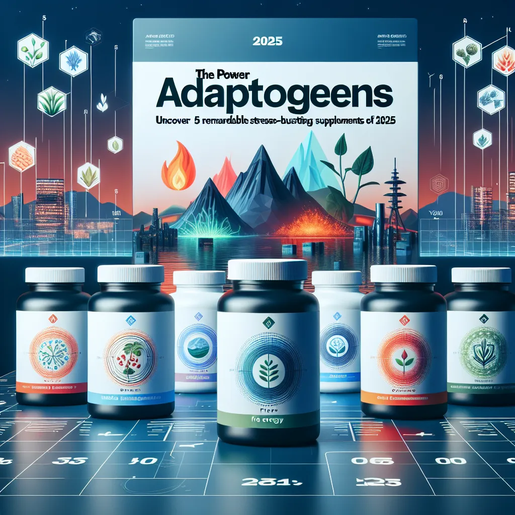 The Power of Adaptogens: Uncover 5 Remarkable Stress-Busting Supplements of 2025