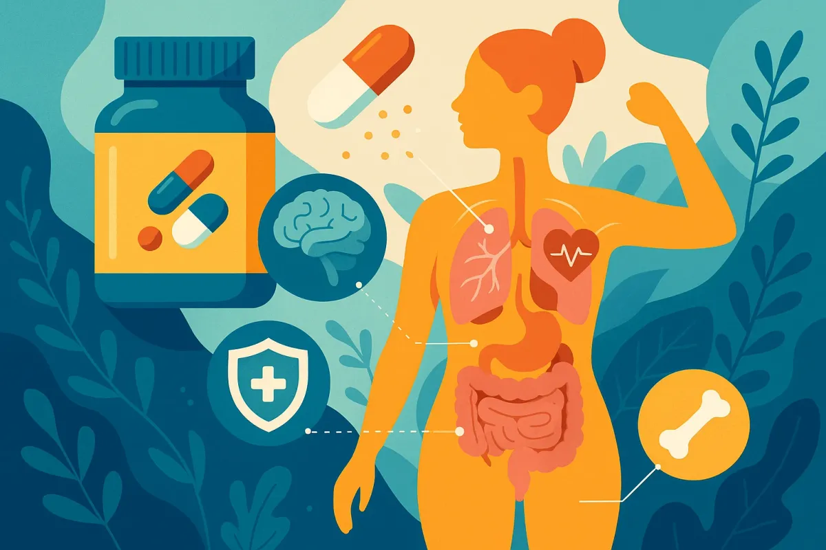 This Is What Actually Happens In Your Body When You Take Supplements