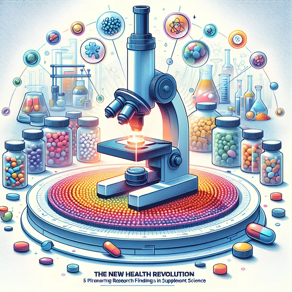 The New Health Revolution: 5 Pioneering Research Findings in Supplement Science