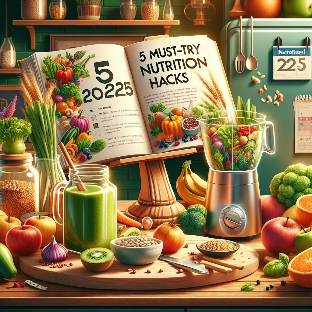 Nourishing Your Way to Wellness: 5 Must-Try Nutrition Hacks for 2025