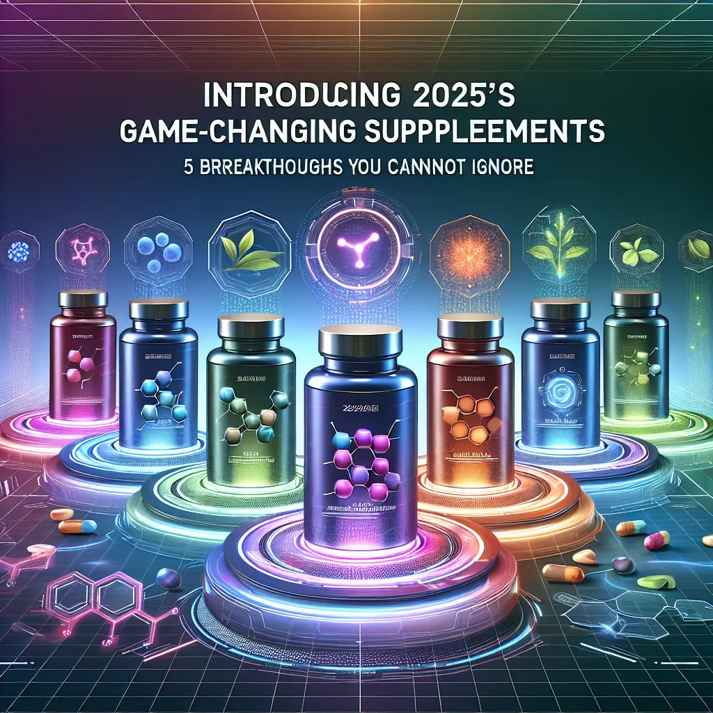 Introducing 2025's Game-Changing Supplements: 5 Breakthroughs You Cannot Ignore