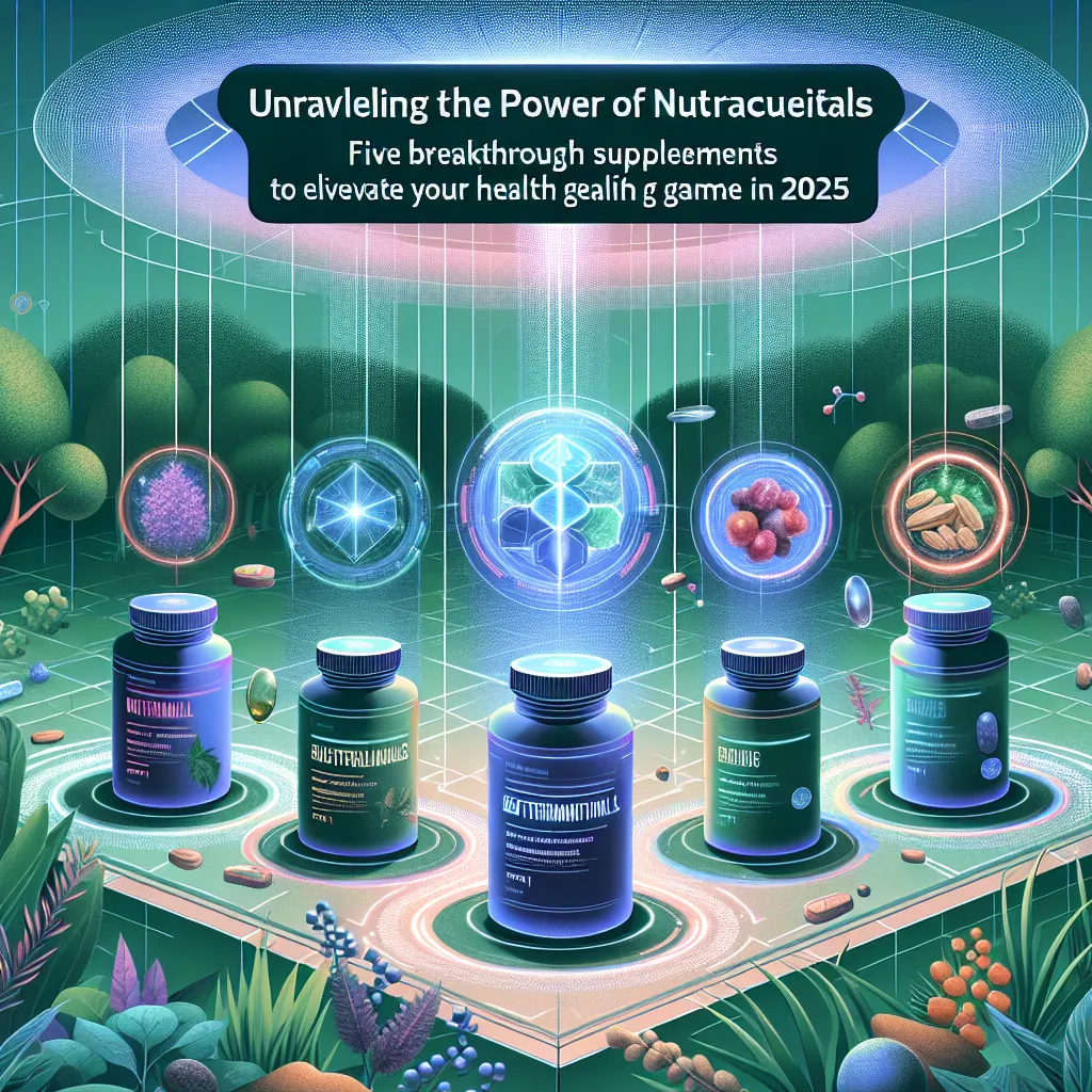 Unraveling the Power of Nutraceuticals: Five Breakthrough Supplements to Elevate Your Health Game in 2025