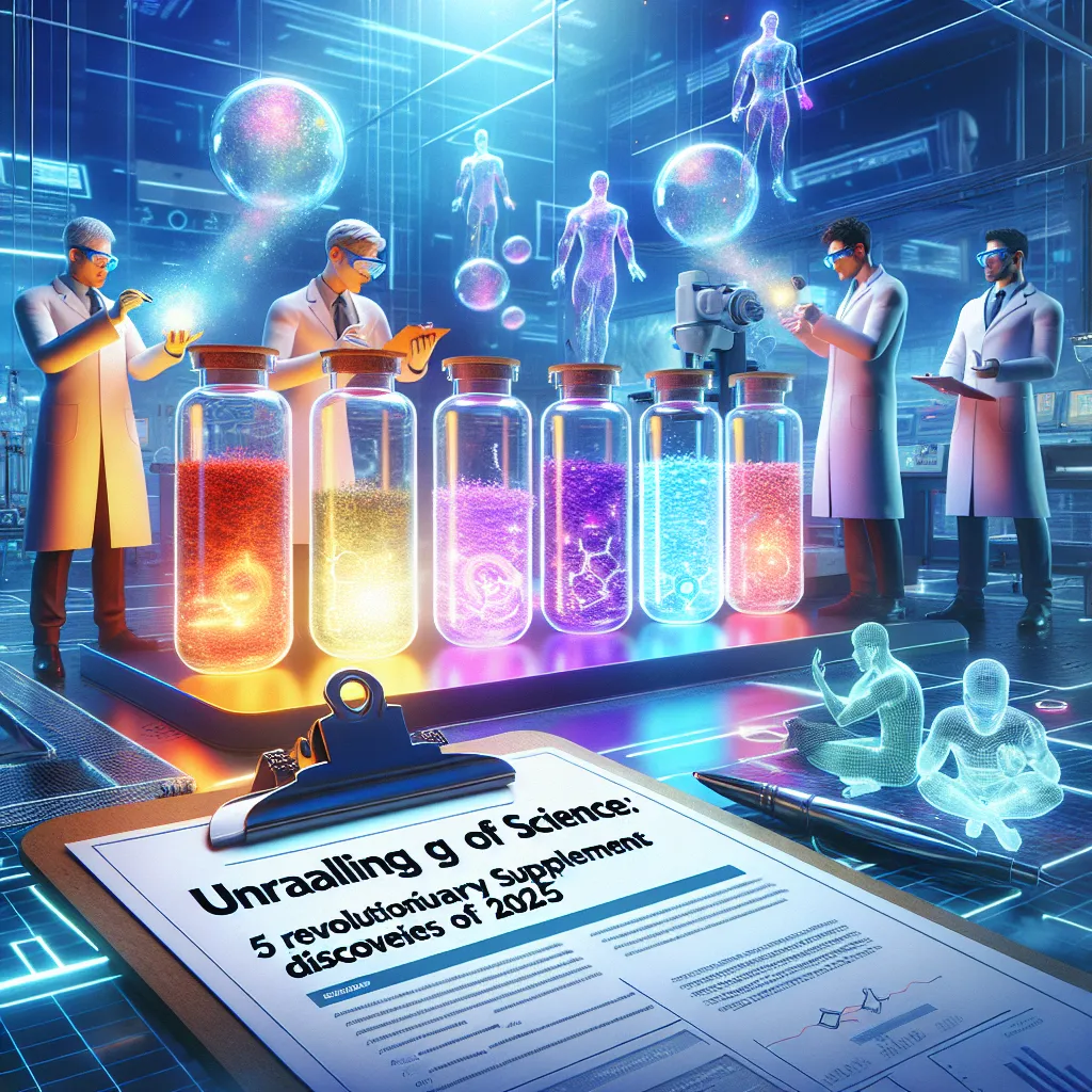 Unraveling the Power of Science: 5 Revolutionary Supplement Discoveries of 2025
