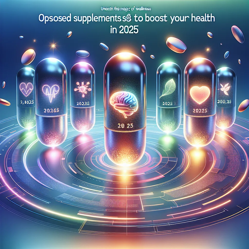 Unearth the Magic of Wellness: 5 Overlooked Supplements to Boost Your Health in 2025