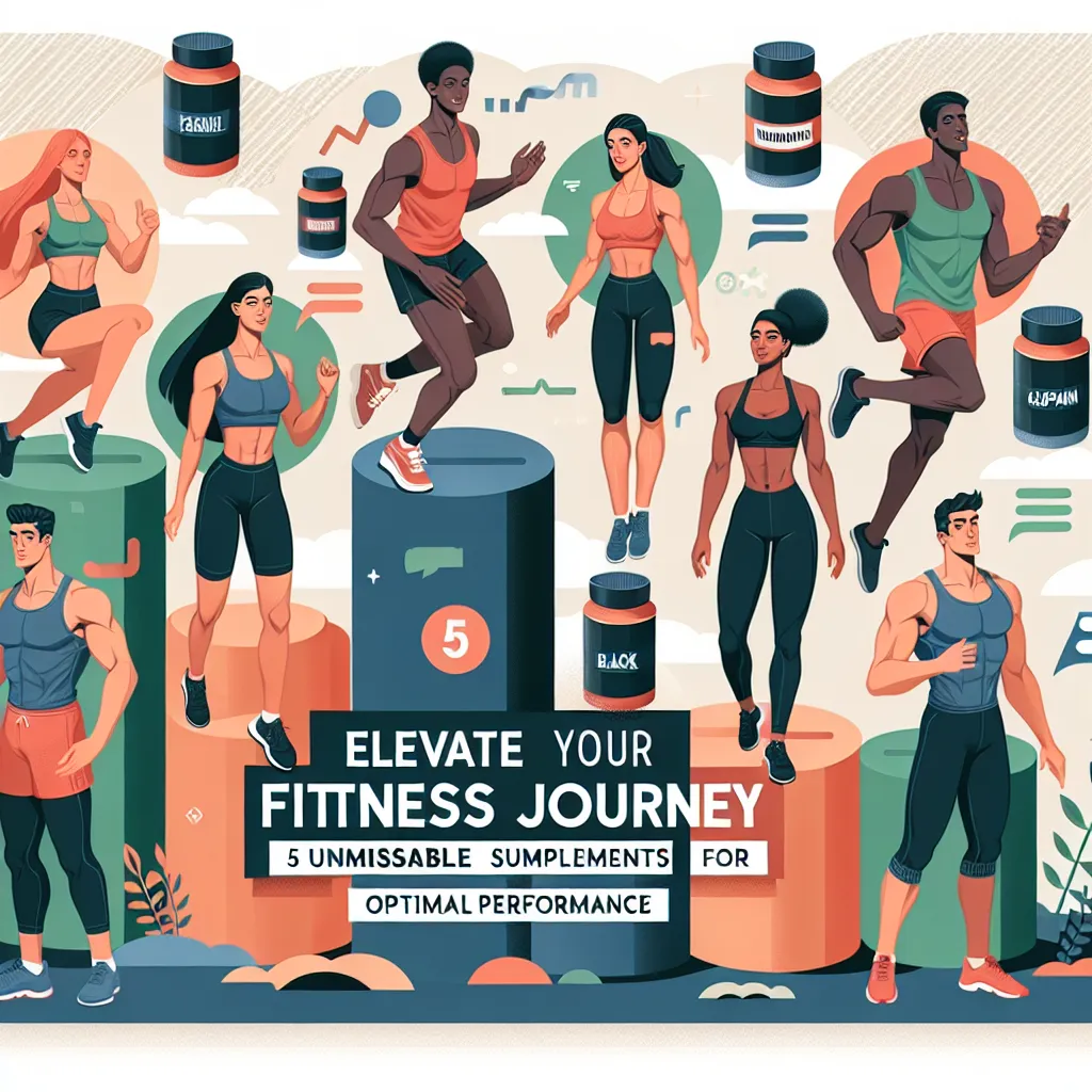 Elevate Your Fitness Journey: 5 Unmissable Supplements for Optimal Performance