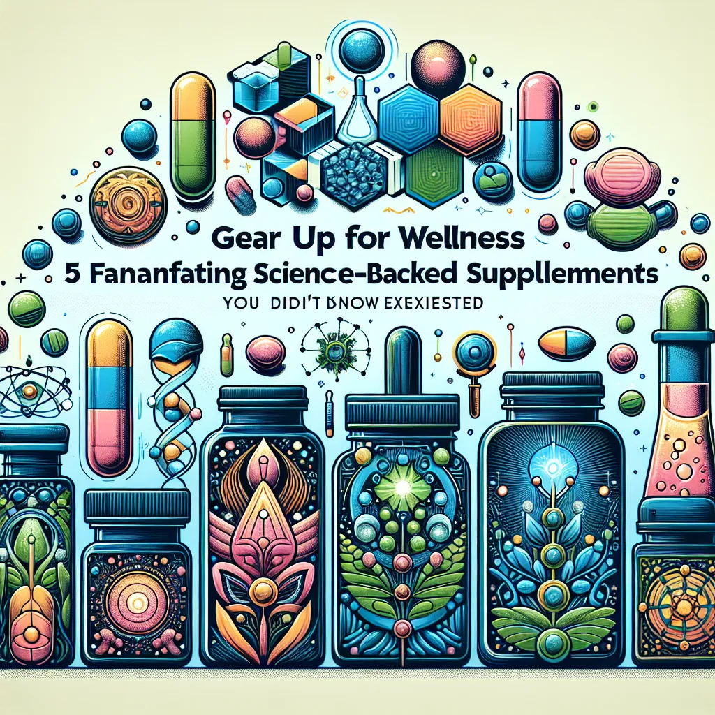 Gear Up for Wellness: 5 Fascinating Science-Backed Supplements You Didn't Know Existed