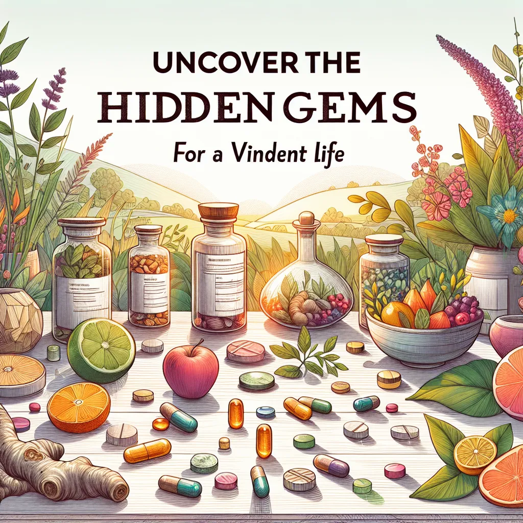 Uncover the Hidden Gems: 5 Lesser-Known Supplements for a Vibrant Life
