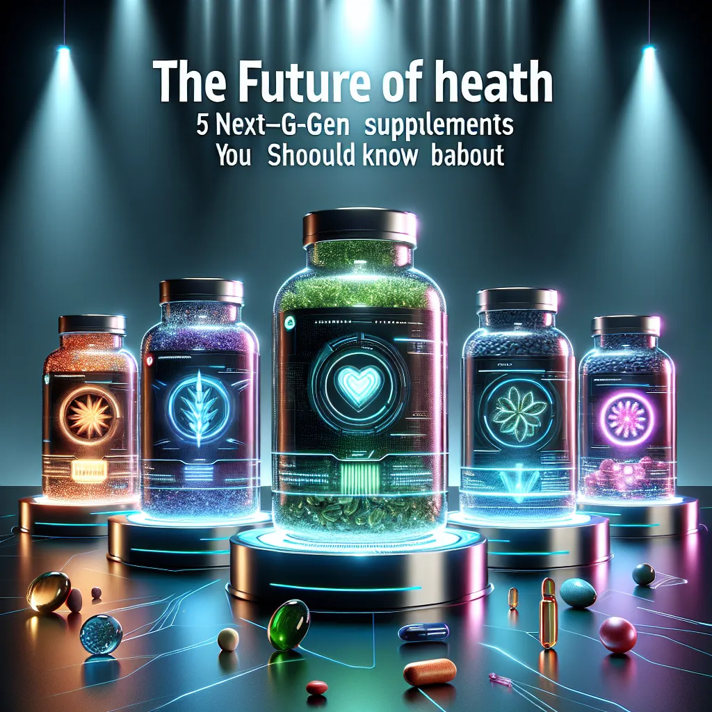 The Future of Health: 5 Next-Gen Supplements You Should Know About