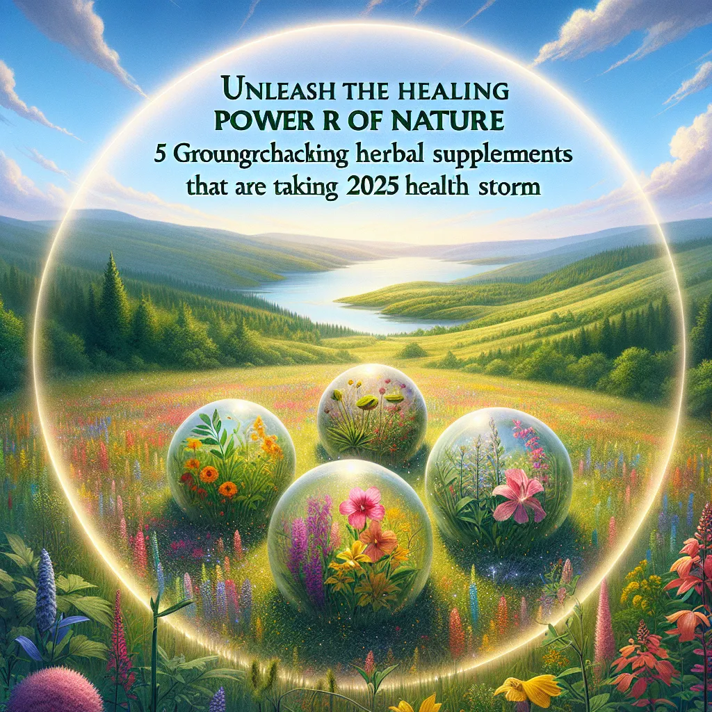 Unleash the Healing Power of Nature: 5 Groundbreaking Herbal Supplements That Are Taking 2025 by Storm
