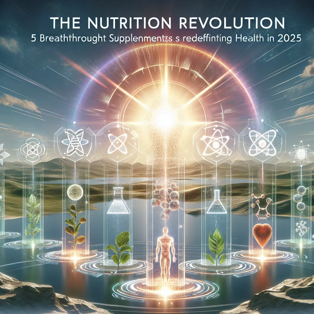 The Nutrition Revolution: 5 Breakthrough Supplements Redefining Health in 2025
