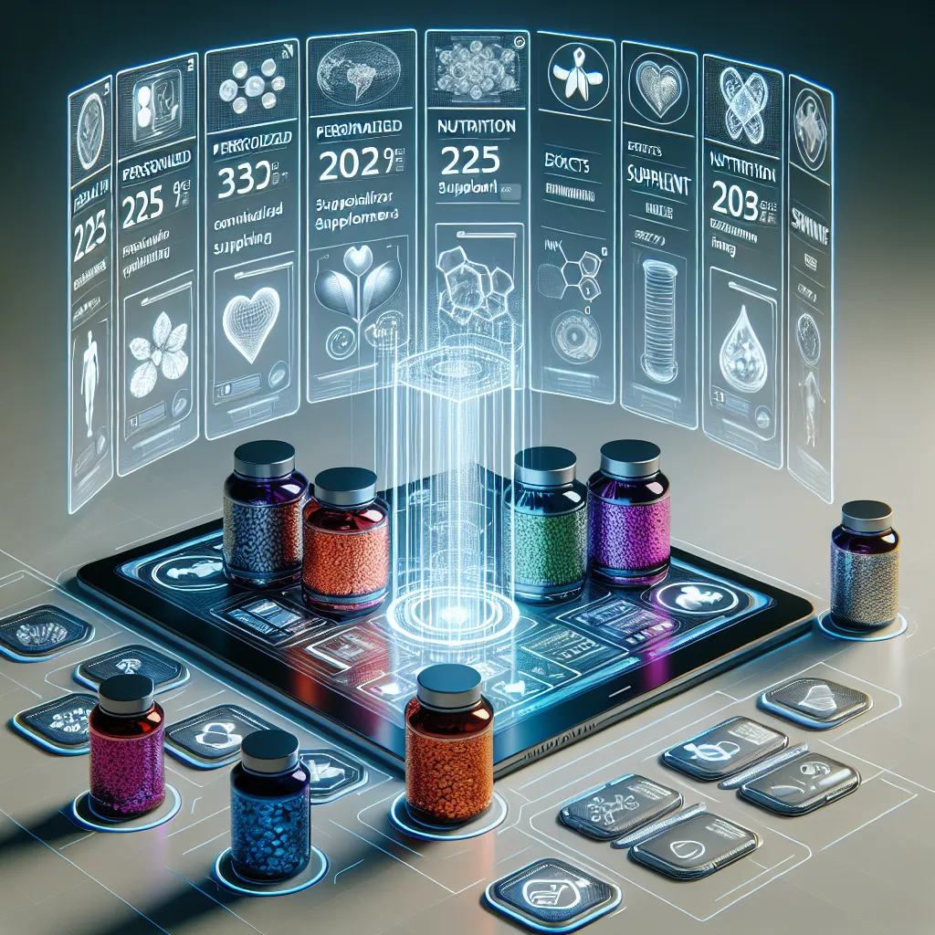 Unfolding the Power of Personalized Nutrition: 5 Tailored Supplements Reshaping Health in 2025