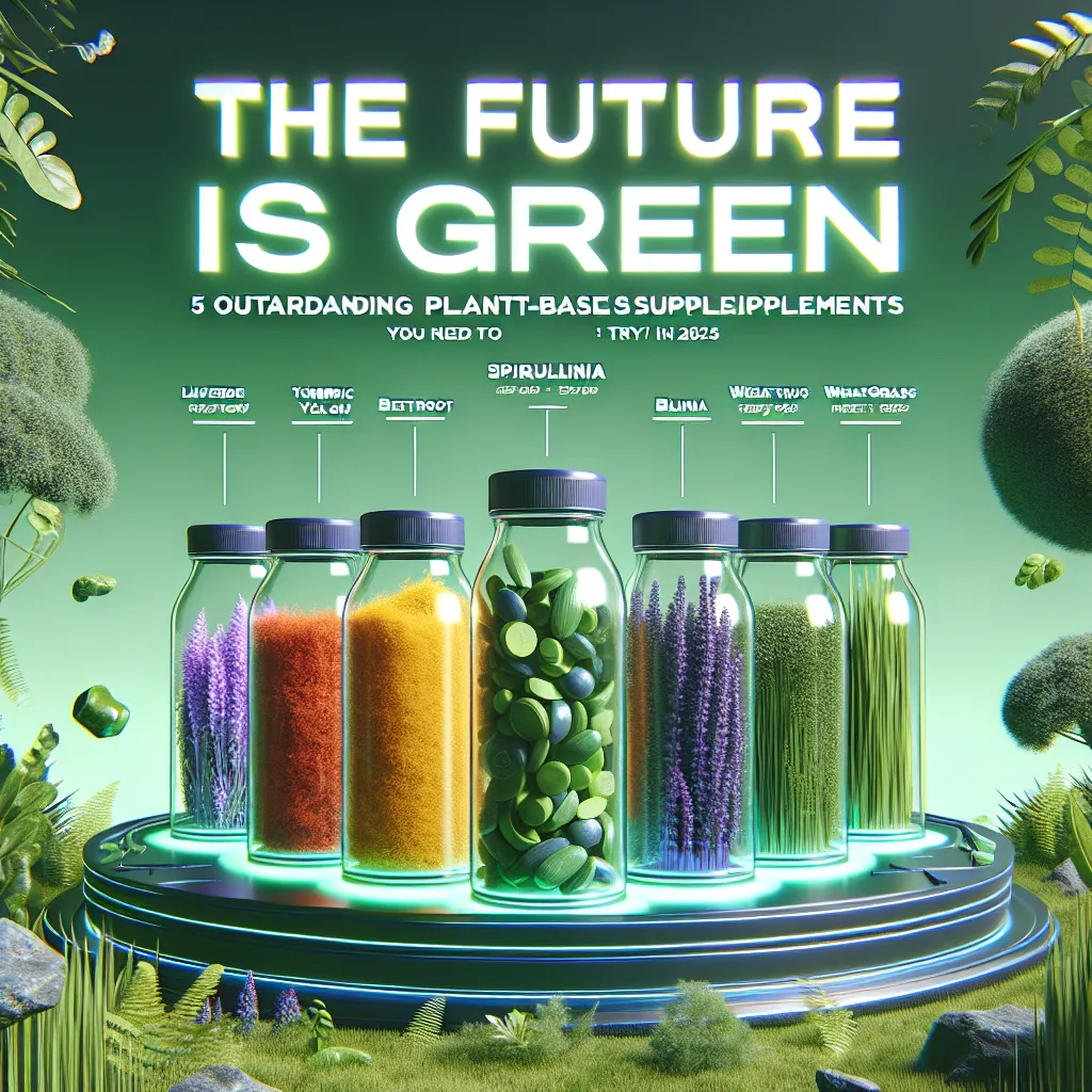 The Future is Green: 5 Outstanding Plant-Based Supplements You Need to Try in 2025