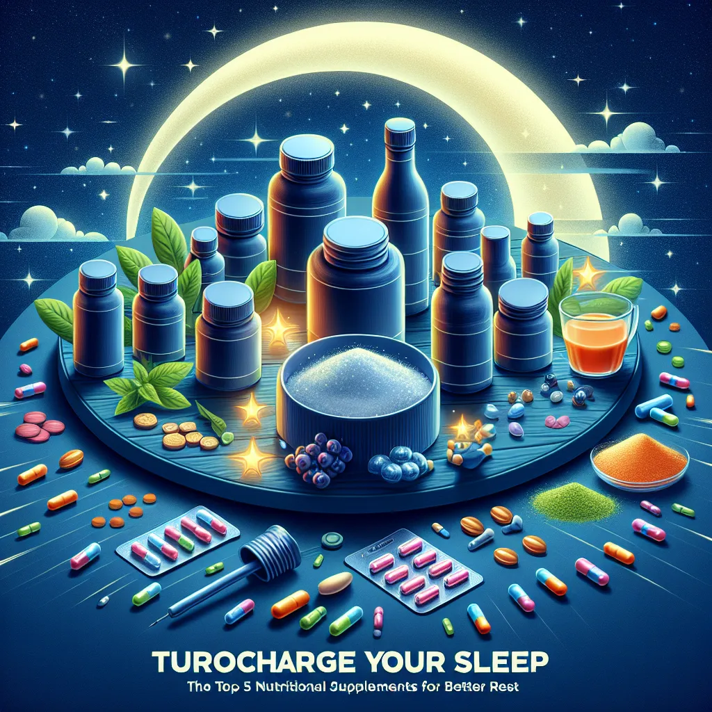 Turbocharge Your Sleep: The Top 5 Nutritional Supplements for Better Rest