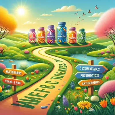 The Road to Wellness: 5 Essential Supplements for a Healthier Spring