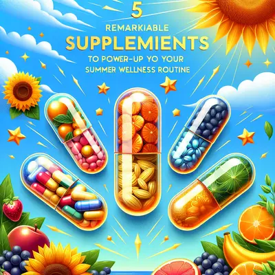 Five Remarkable Supplements to Power-Up Your Summer Wellness Routine