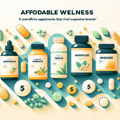 Affordable Wellness: 5 Cost-Effective Supplements That Rival Expensive Brands