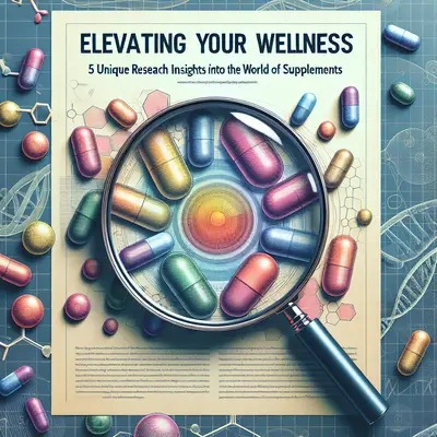 Elevating Your Wellness: 5 Unique Research Insights into the World of Supplements
