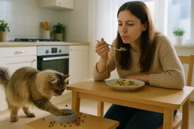 What Messy Cats Can Teach Us About Mindful Eating (For Humans)