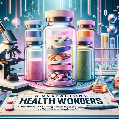 Unveiling Health Wonders: 5 New and Exciting Research Insights on Nutritional Supplements