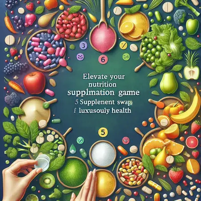 Elevate Your Nutrition Game: 5 Remarkable Supplement Swaps for Luxurious Health